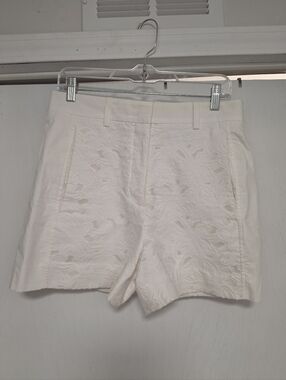COS Silk/Cotton Floral Shorts EU 38